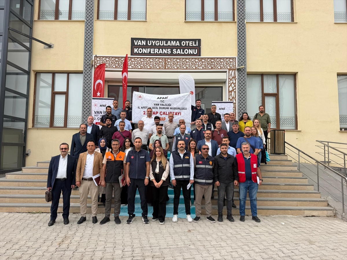 Van\'da 2. İRAP çalıştayında 2027-2031 afet risk azaltma eylemleri değerlendirildi