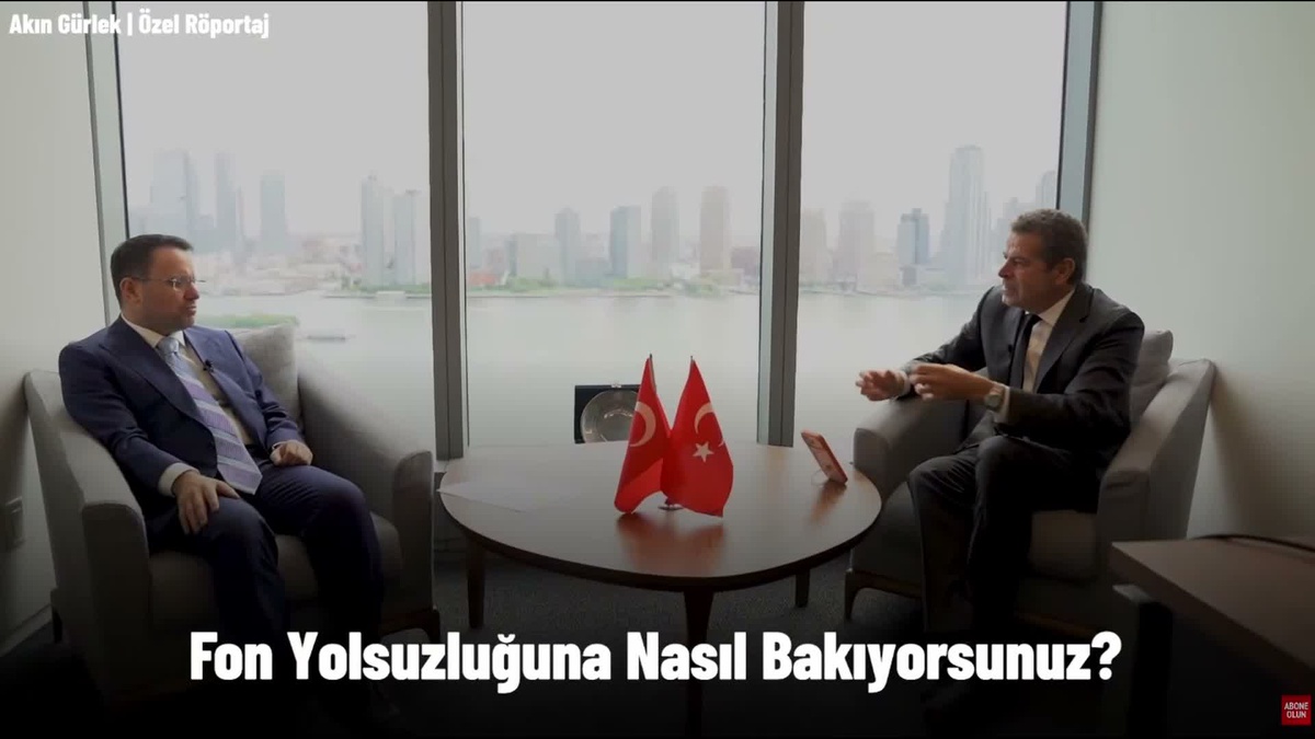 Adalet Bakanı Gürlek, fon soruşturmasında 63 kişiye işlem yapıldı, 4 tutuklu var dedi
