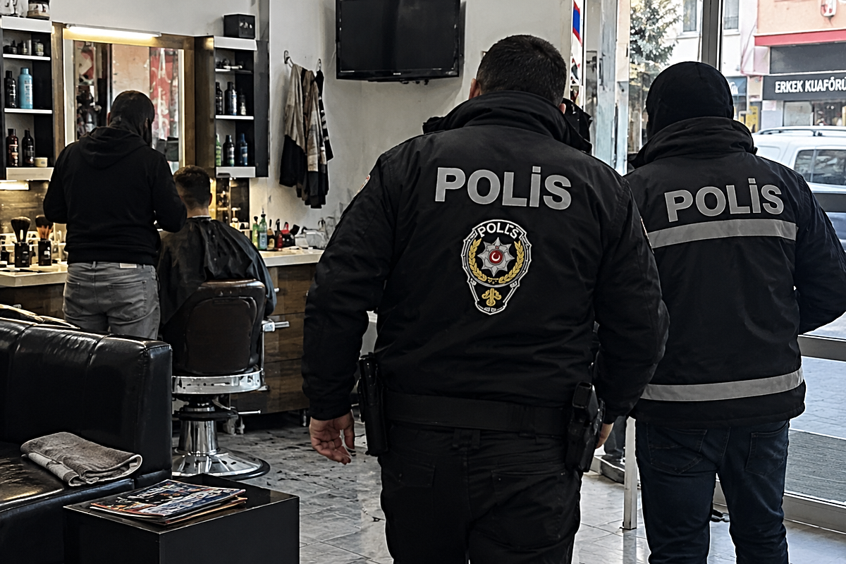 Afyonkarahisar\'da 20 yıl 13 gün hapsi olan hükümlü kuaförde tıraş olurken yakalandı