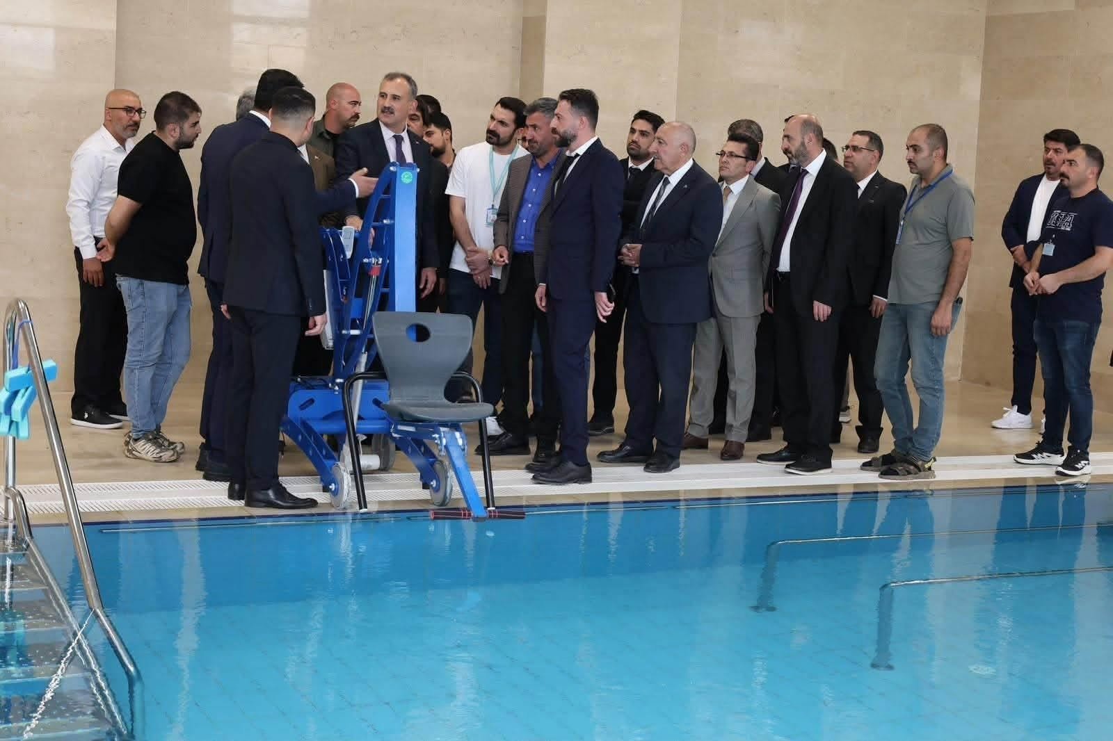 Ağrı'da hidroterapi ünitesi kentte ilk kez yetişkin ve çocuk hastalara hizmet verecek