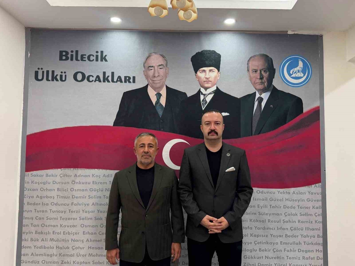 AK Parti Bilecik teşkilatı, Ülkü Ocakları İl Başkanı Emirler\'i ziyaret etti