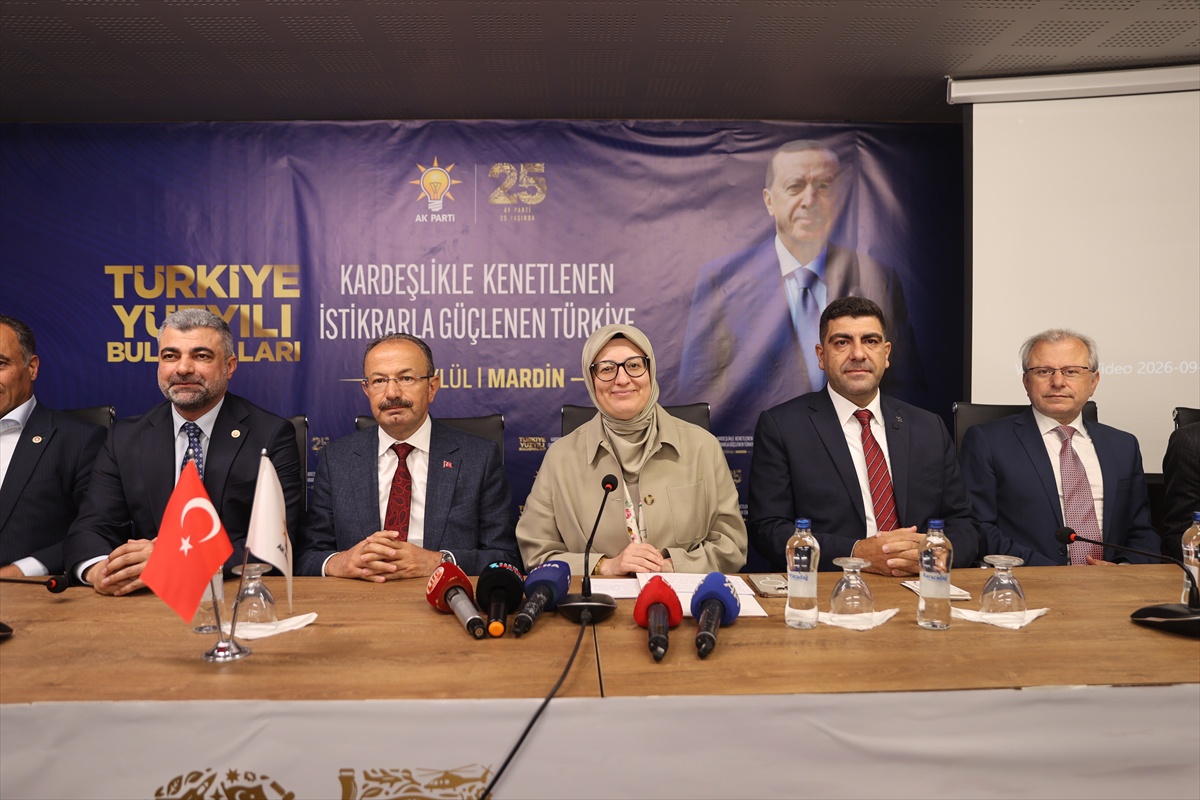 AK Parti Genel Başkan Yardımcısı Uygur, Mardin\'de konuştu: