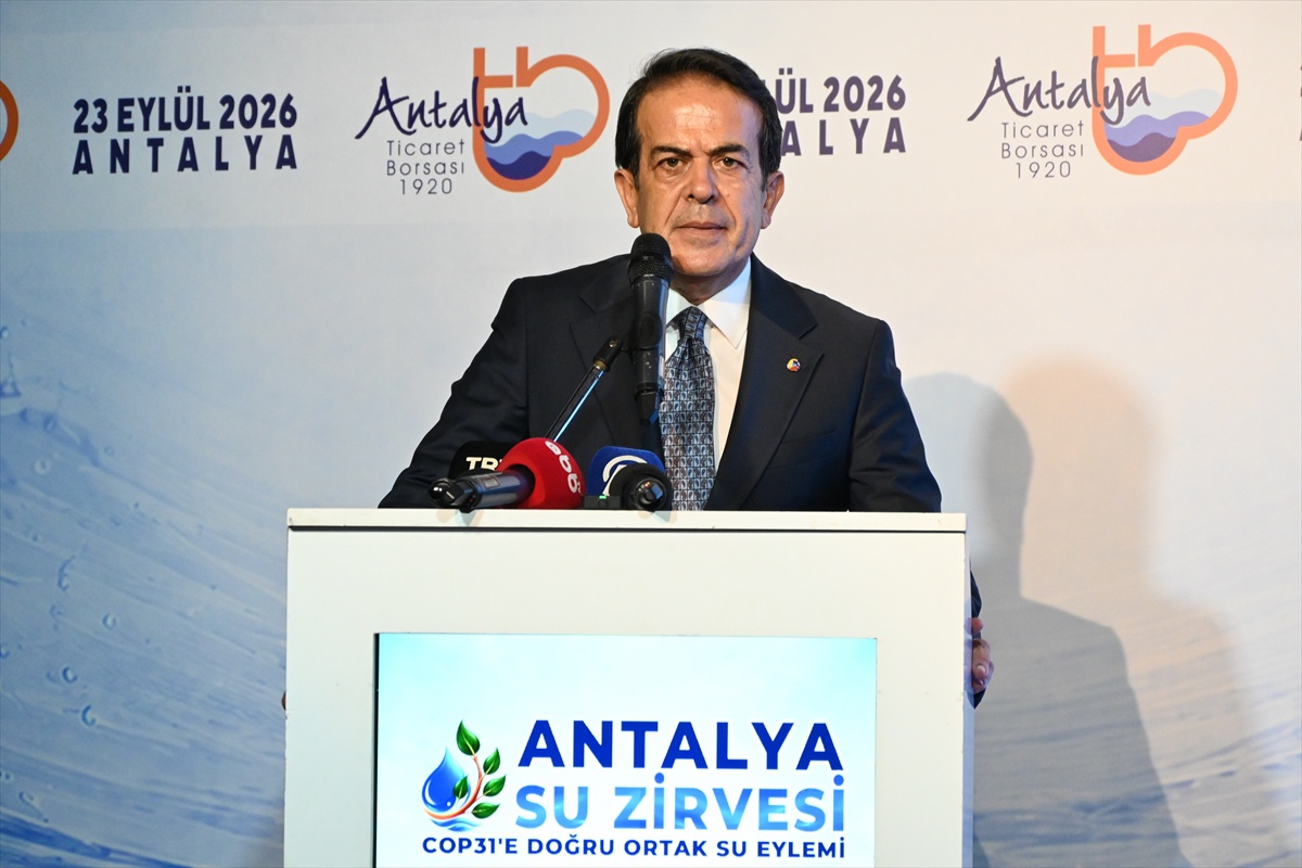 Antalya Su Zirvesi\'nde suyun doğru kullanımı ve COP31 hazırlığı için çağrı yapıldı