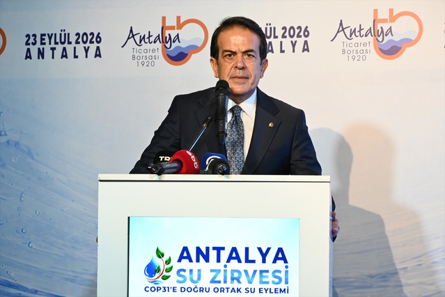 Antalya Su Zirvesi'nde suyun doğru kullanımı ve COP31 hazırlığı için çağrı yapıldı
