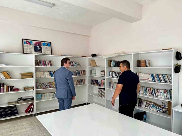 Bozdoğan Kaymakamı Sözen, Örencik, Kemer HES ve Kızılca okullarını ziyaret etti