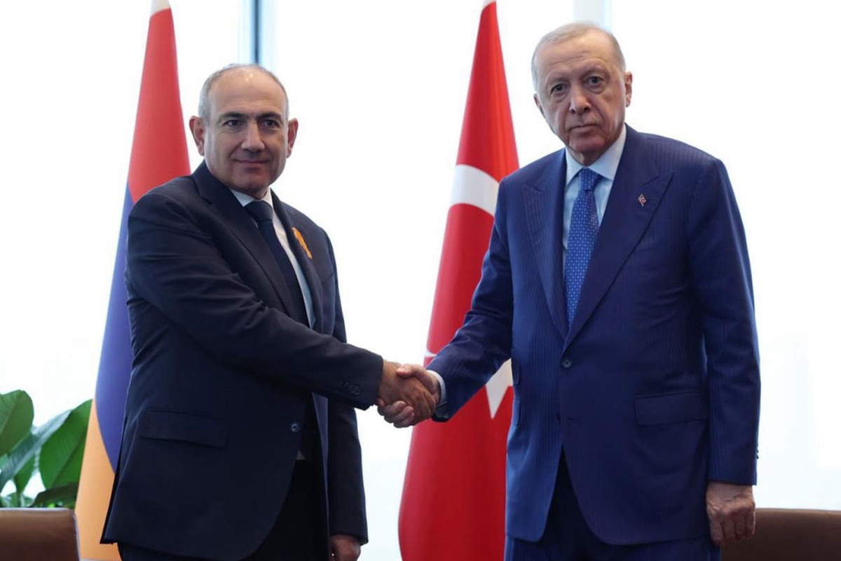 Cumhurbaşkanı Erdoğan, Ermenistan Başbakanı Paşinyan\'ı kabul etti