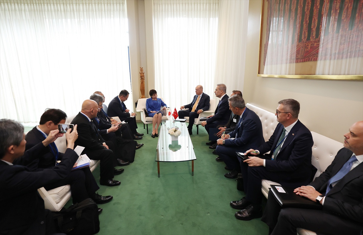 Cumhurbaşkanı Erdoğan, Japonya Başbakanı Takaiçi Sanae\'yi kabul etti