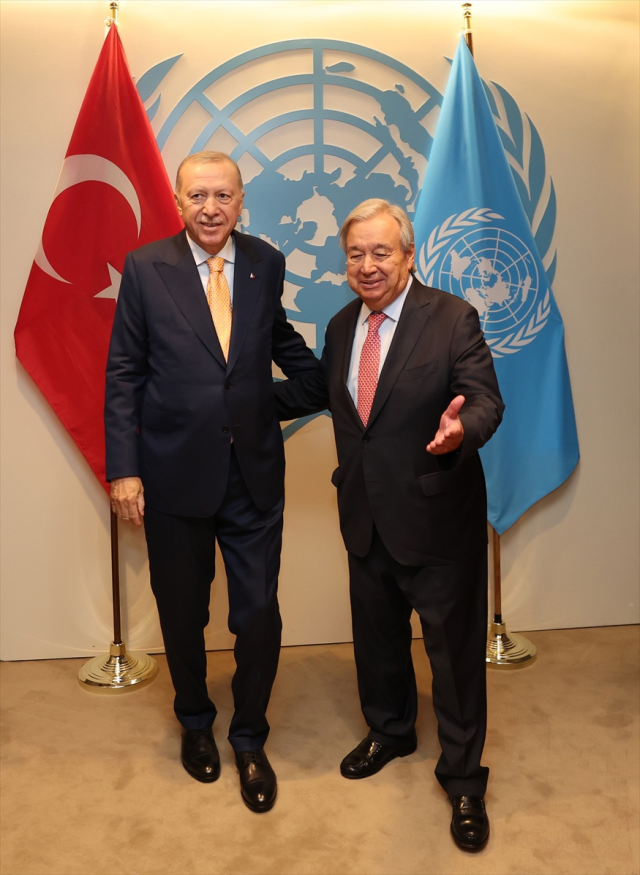 Cumhurbaşkanı Erdoğan'dan New York’ta yoğun diplomasi trafiği