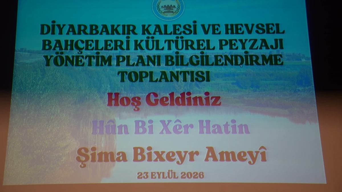 Diyarbakır Büyükşehir Eşbaşkanı Bucak, UNESCO mirası için eylem planı çağrısı yaptı