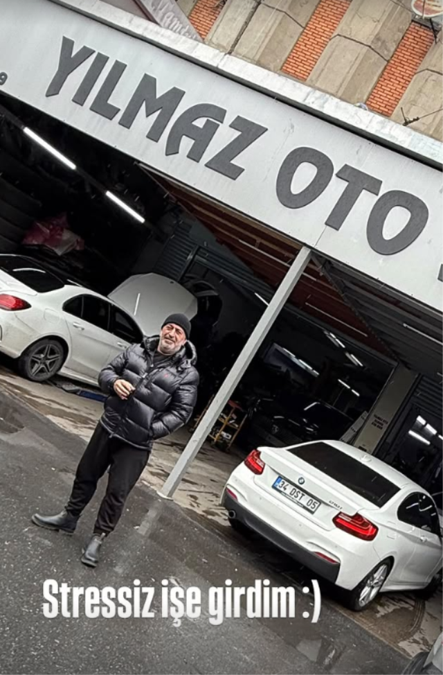Cem Yılmaz oto sanayide ortaya çıktı, paylaşımı güldürdü