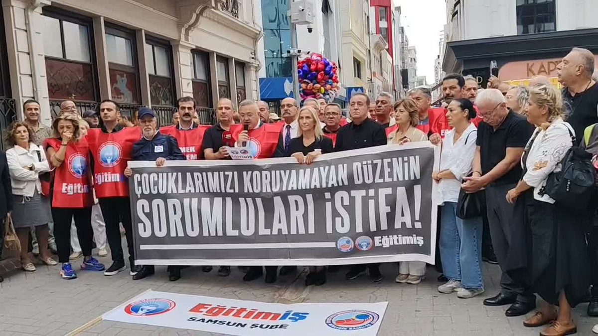 Eğitim-İş Samsun, 11 öğrencinin yaralandığı riskli okul için 7 bakanlığa seslendi