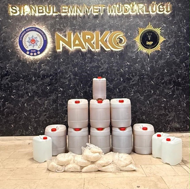 Esenyurt'ta narkotik operasyonunda 272 kilo 450 gram uyuşturucu ele geçirildi