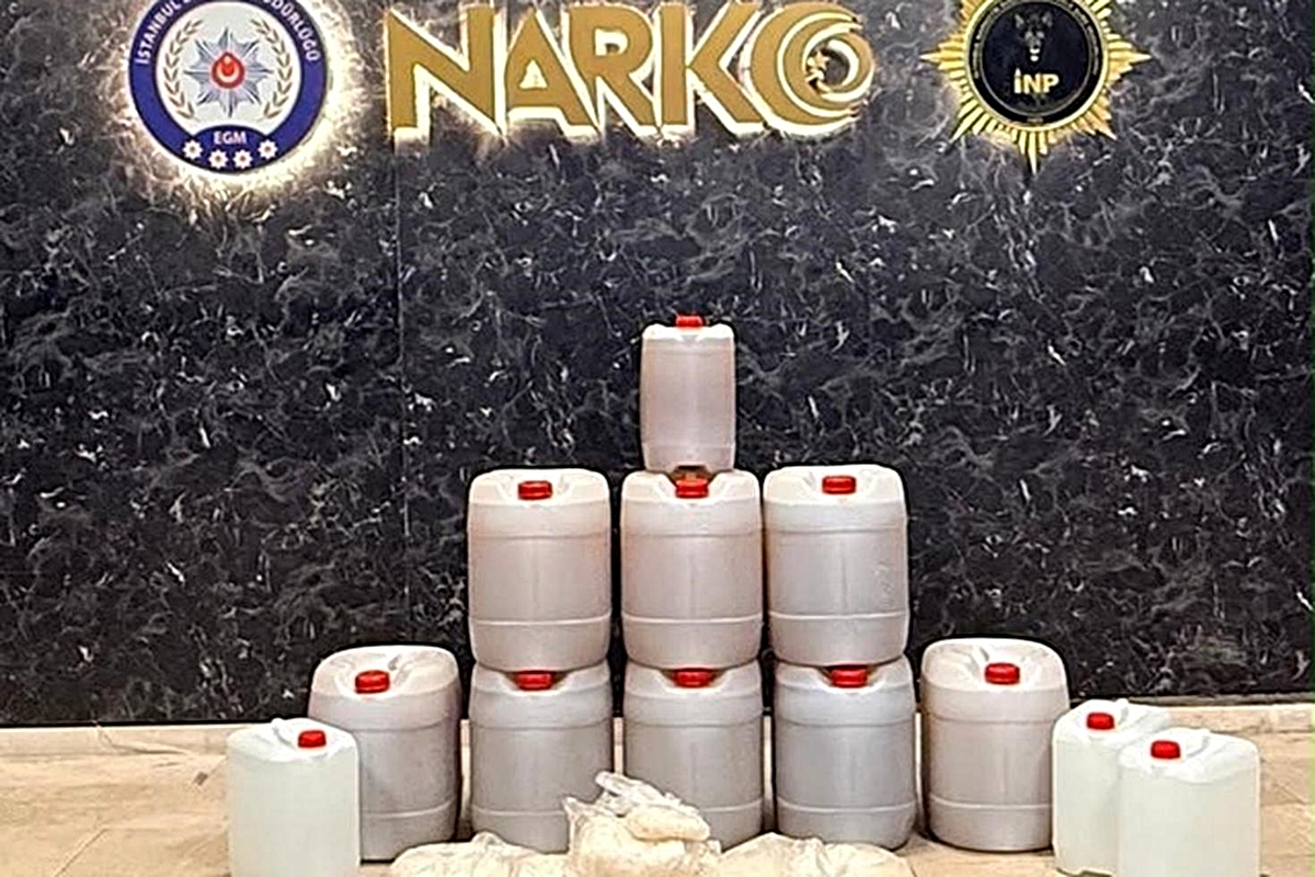 Esenyurt\'ta narkotik operasyonunda 272 kilo 450 gram uyuşturucu ele geçirildi
