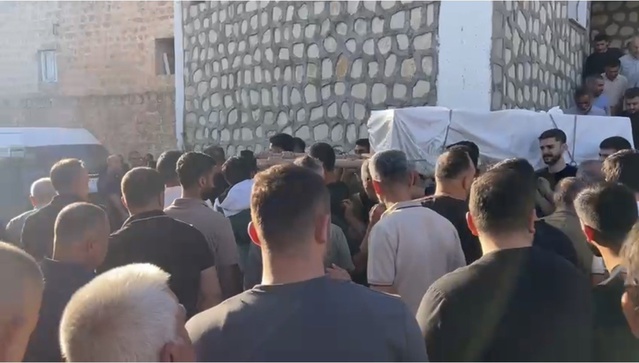 KKTC açıklarında batan gemide ölen Mehmet Bayhan, Mardin Nusaybin'de defnedildi