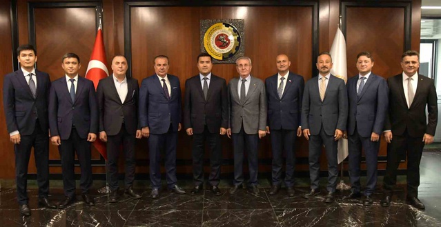Kırgızistan İstanbul Başkonsolosu Samsun TSO'da 5 milyar dolarlık hedefi anlattı