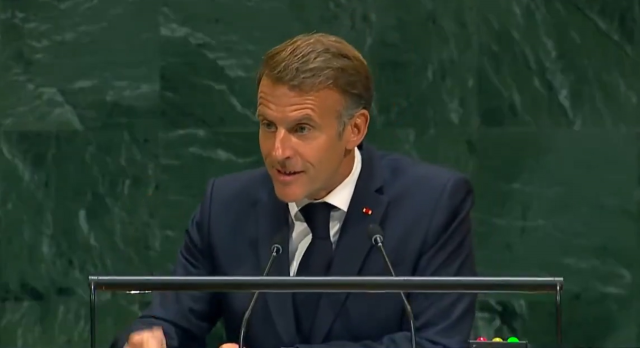 MACRON’dan BM kürsüsünde Gazze çıkılı: Hepimiz utanmalıyız