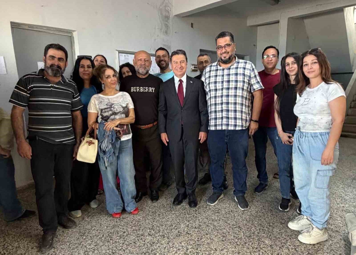 Muğla Büyükşehir Belediye Başkanı Aras, Suriye\'de Bayırbucak Türkmenleriyle görüştü