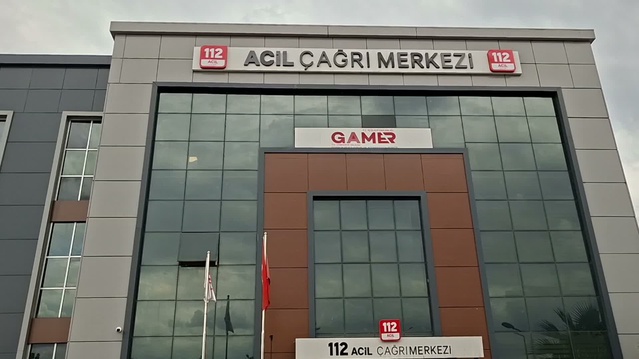 Osmaniye'de 112 tatbikatı habersiz yapıldı, mahsur kalan iki personel kurtarıldı