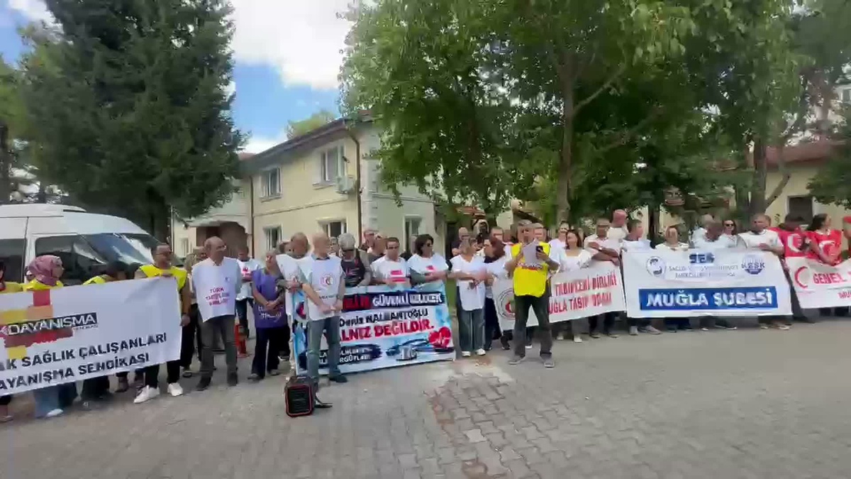 Muğla\'da sağlık sendikası, 180 günü aşan raporla Dr. Nalbantoğlu için fesih iptali istedi