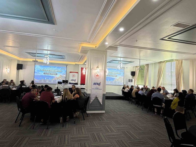 Van'da afet risk azaltma planının 2027-2031 dönemi için 2. çalıştay yapıldı