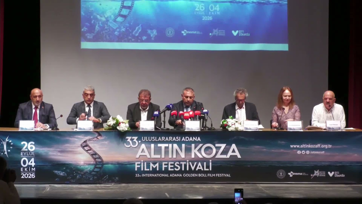 33. Altın Koza Film Festivali 1148 eserle çevre duyarlılığı mottosuyla tanıtıldı