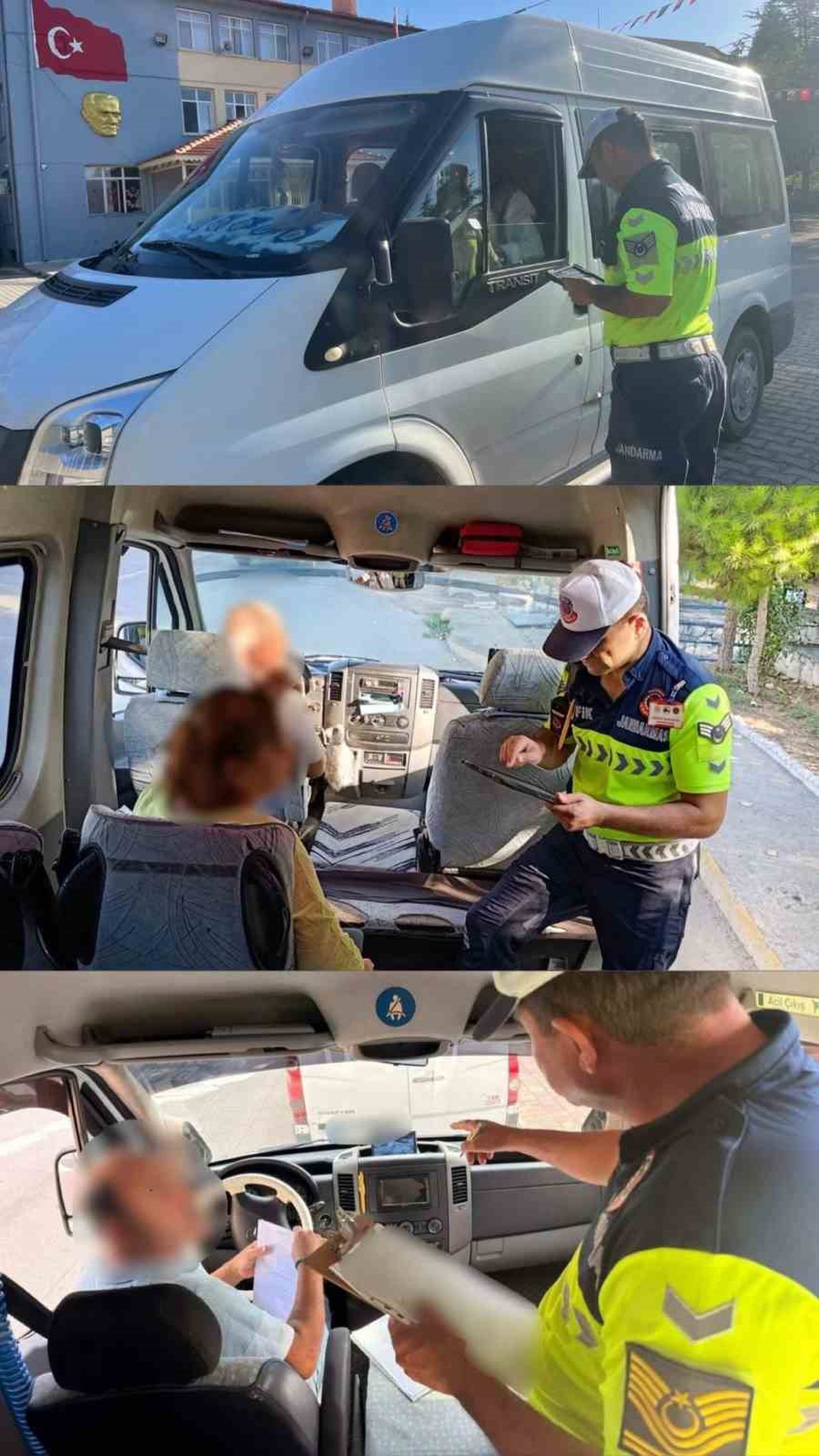 Antalya\'da jandarma 3 bin 672 okul servis aracını denetledi, 8\'i trafikten men edildi