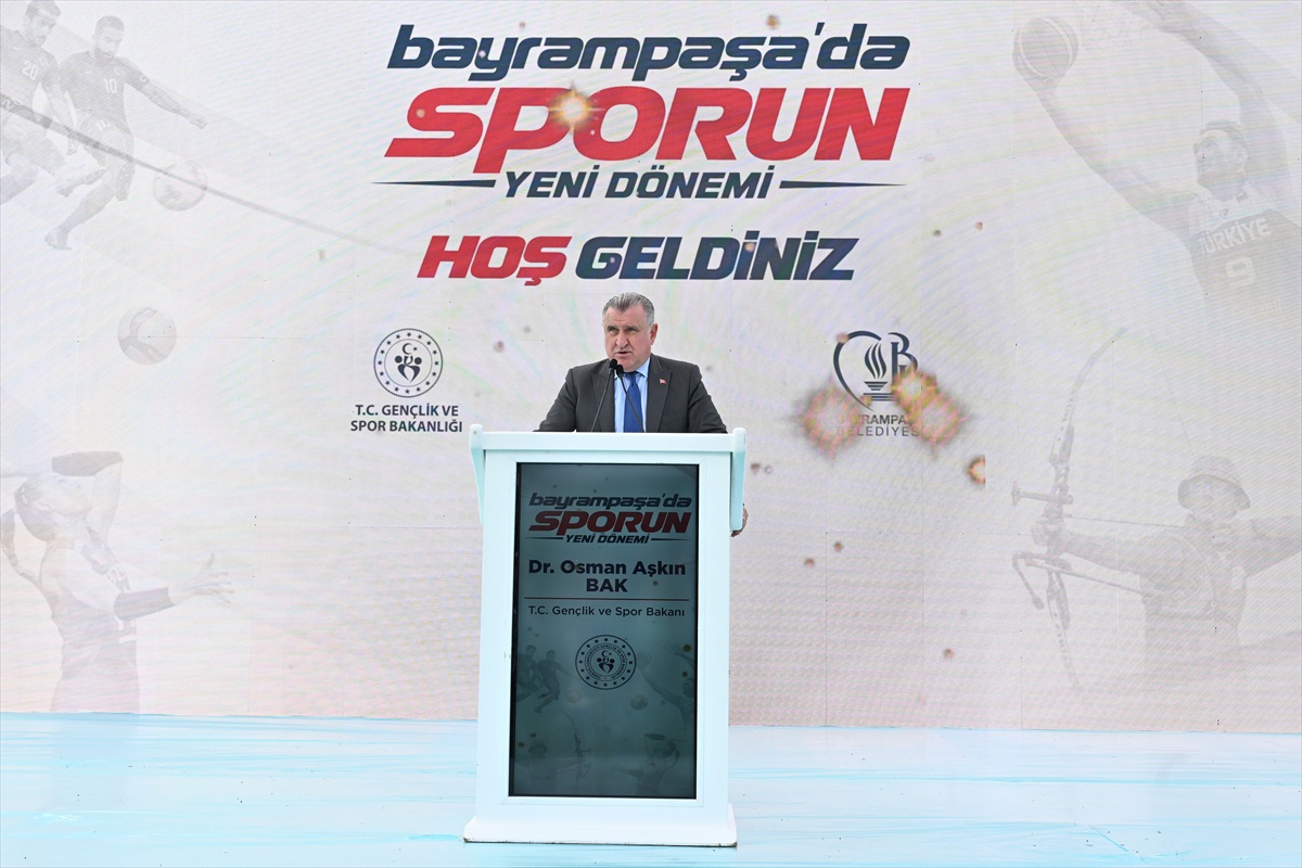 Bayrampaşa\'da 5 spor tesisi yenilenecek, Bakan Bak 1 milyar 150 milyon lira ayırdı