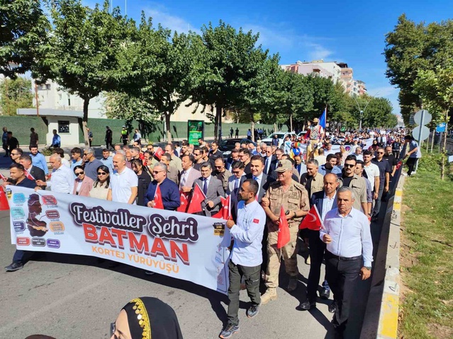 Batman'da festivaller başladı, geçen yıl 1 milyon 620 bin ziyaretçi geldi