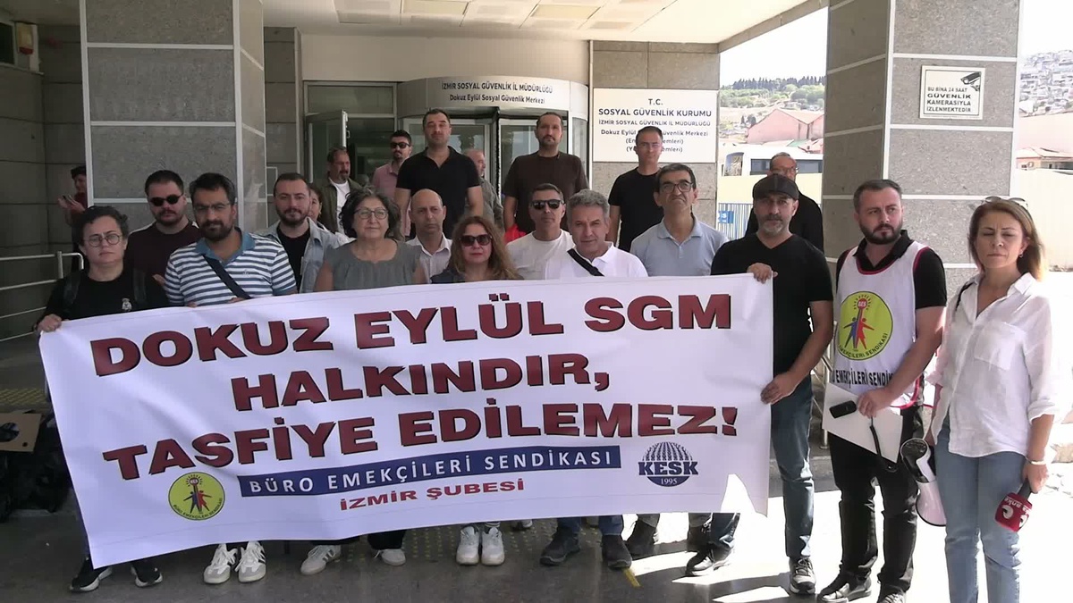 BES İzmir Şubesi, SGM\'nin gece yarısı boşaltılmasını hukuk garabeti olarak niteledi