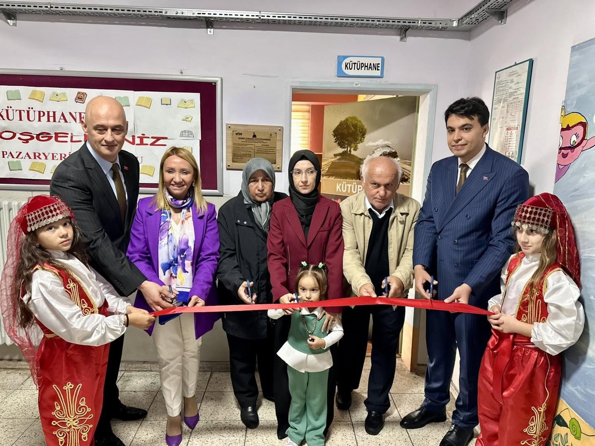 Bilecik Pazaryeri\'de arama kurtarma görevlisi Semih Orman adına kütüphane açıldı