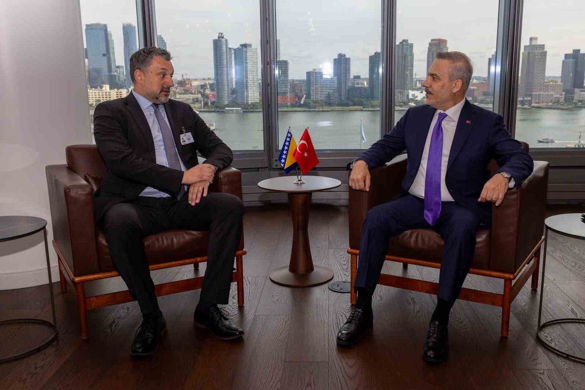 Dışişleri Bakanı Fidan, New York\'ta Bosna Hersekli mevkidaşı Konakovic ile görüştü