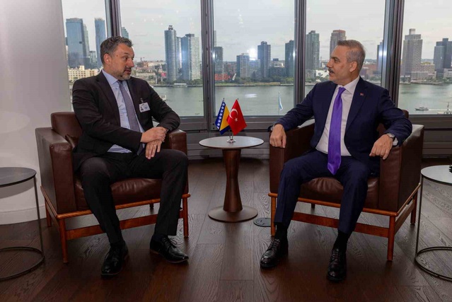 Dışişleri Bakanı Fidan, New York'ta Bosna Hersekli mevkidaşı Konakovic ile görüştü