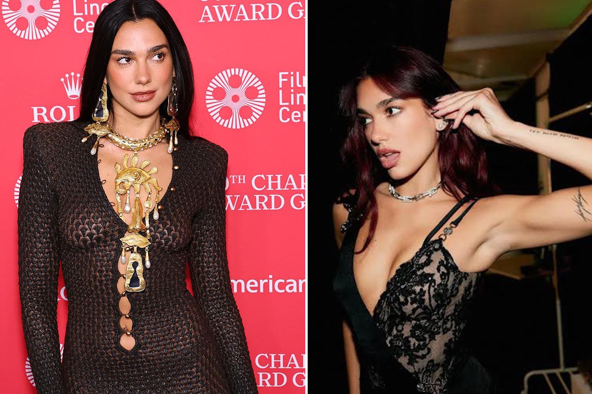 Dua Lipa\'nın yeni kıyafeti olay oldu! Tam 740 parça kullanıldı