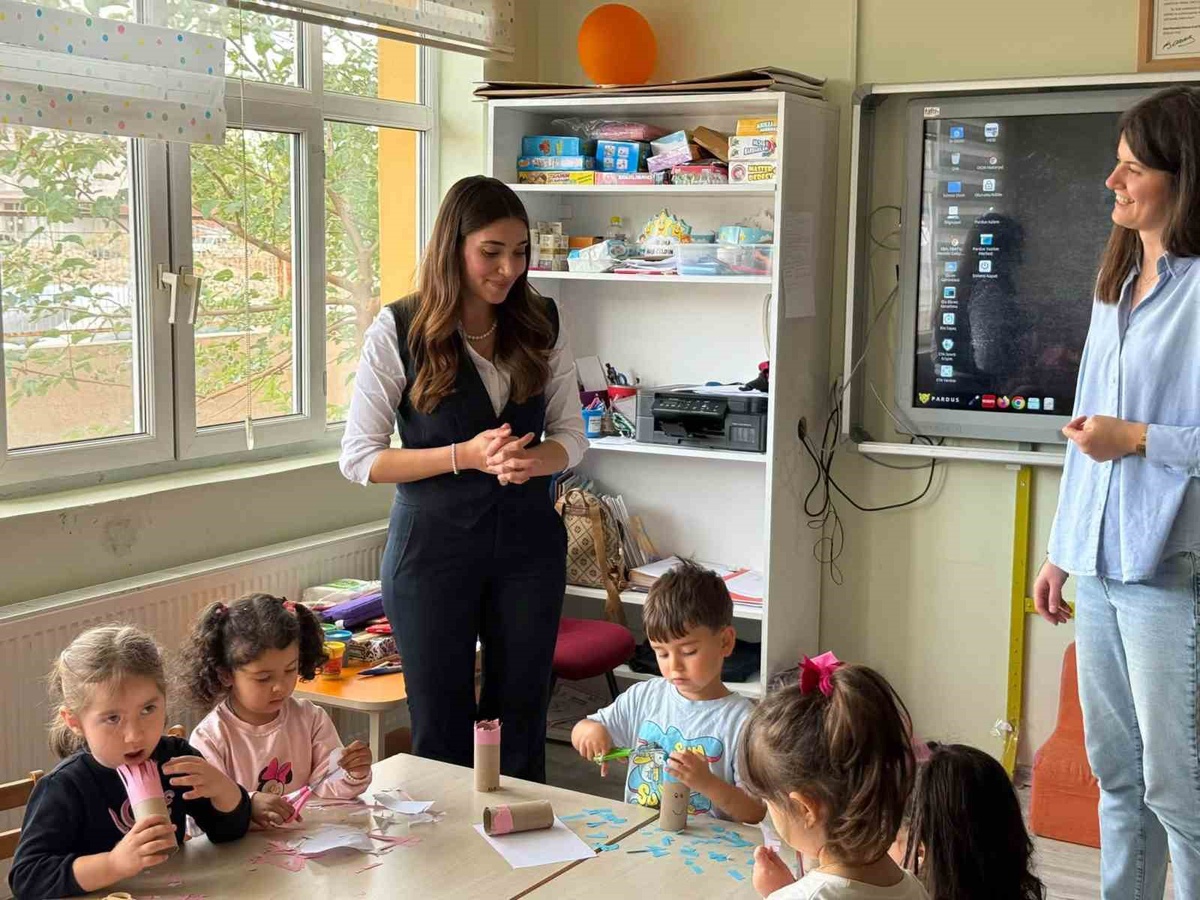Kaymakam Mantı’dan anaokuluna ziyaret