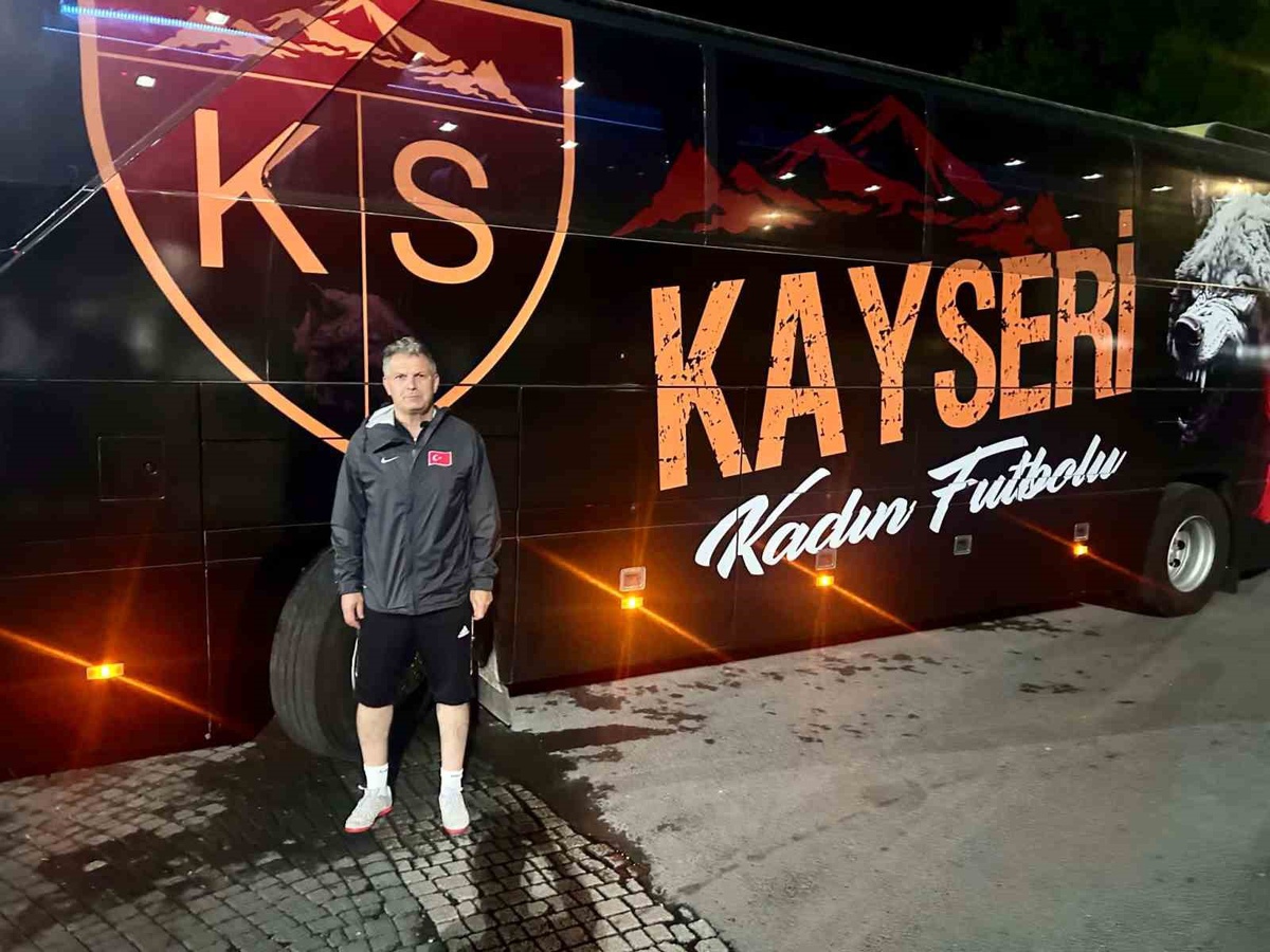 Kayseri Kadın FK\'ya satın alınan otobüs, takımı Beşiktaş deplasmanına taşıyacak