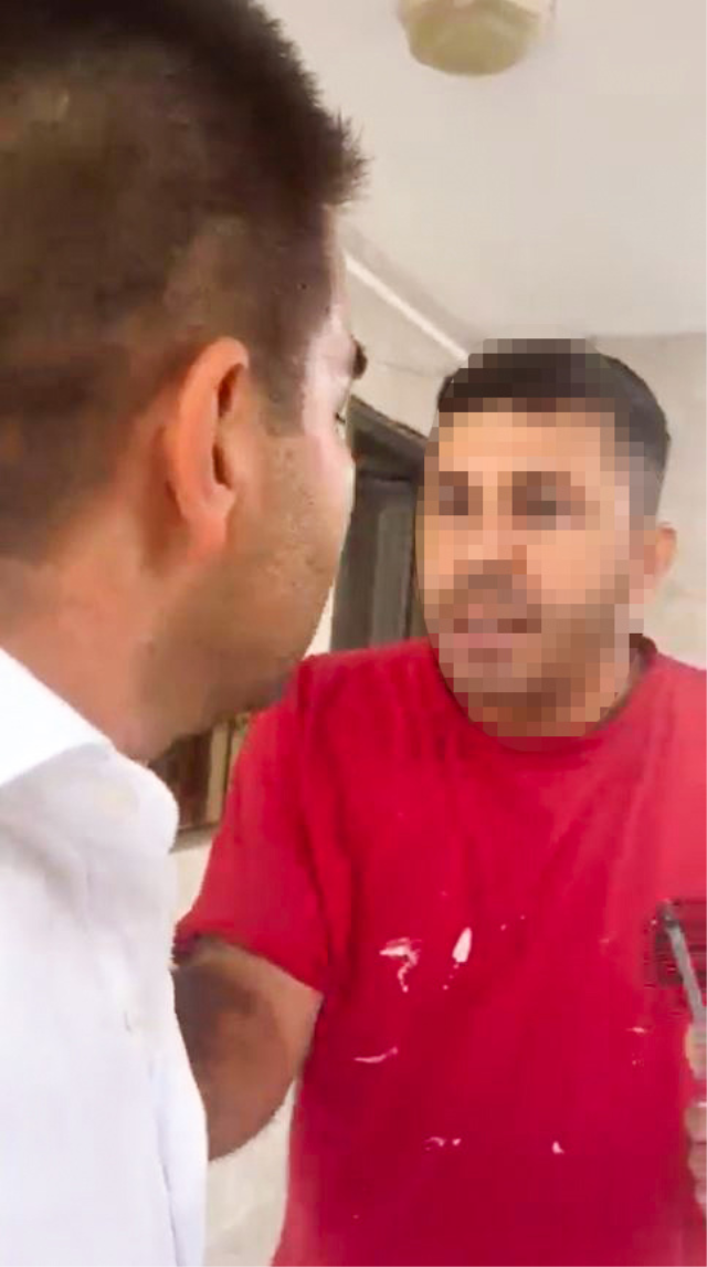 Fırat Kalkanı gazisine evinde kabusu yaşattı: Delik deşik ederim