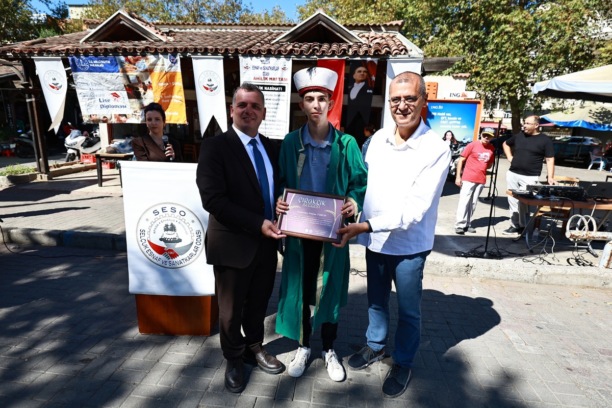 Selçuk\'ta 39. Ahilik Haftası\'nda esnaf dayanışması ve mesleki eğitim vurgulandı