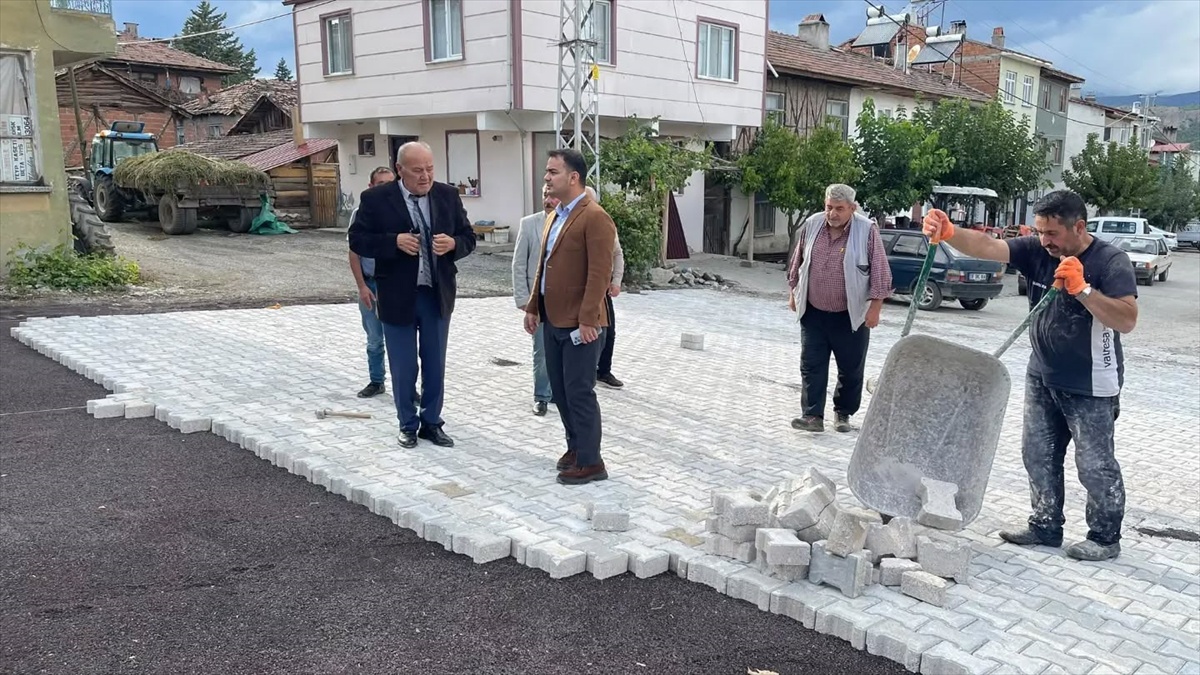 Tosya Kaymakamı Konak, Özboyu, Çaybaşı ve Yenidoğan\'da ulaşım ve altyapıyı inceledi