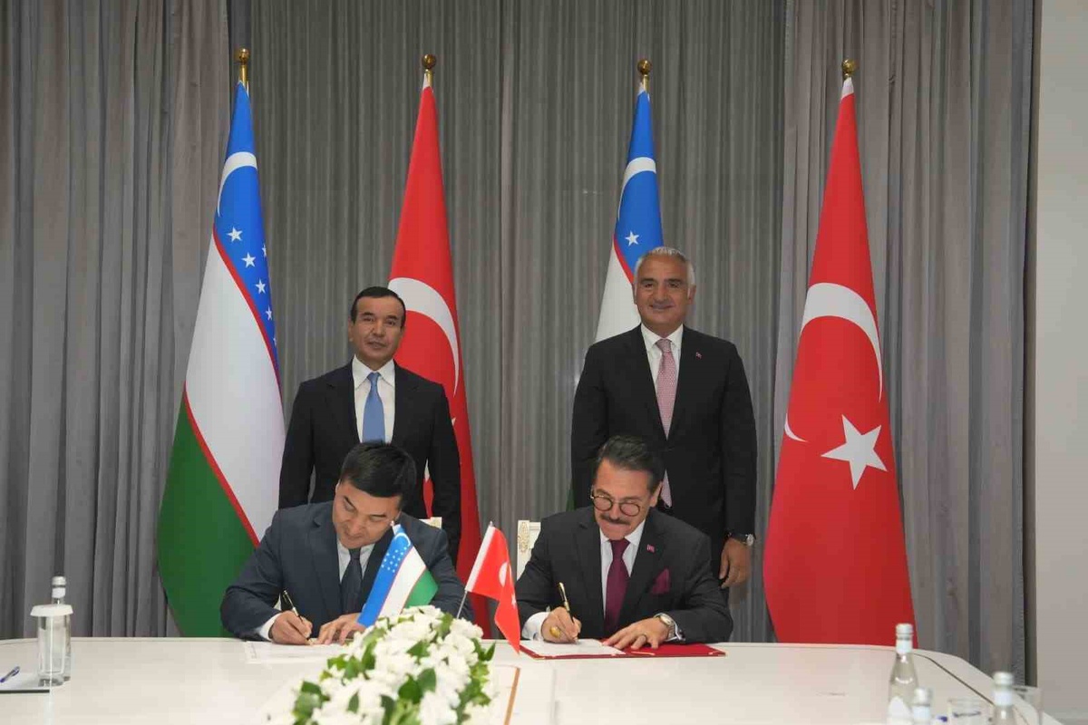 Bakan Ersoy\'un Taşkent temaslarında kültür iş birliği mutabakat zaptı imzalandı