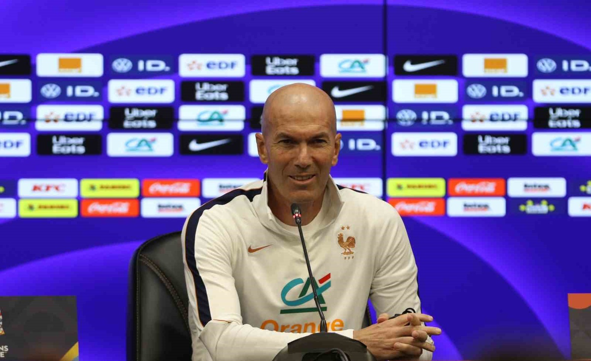 Zidane, Mbappe'nin yine kaptan olacağını, Türkiye maçının zor geçeceğini söyledi