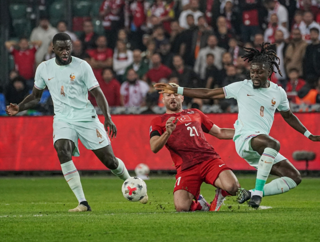 A Milli Futbol Takımımız, Fransa'ya tek golle kaybetti