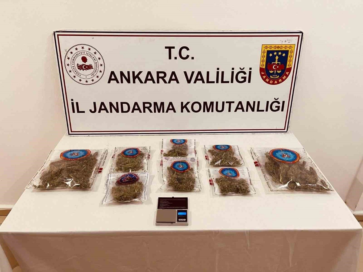 Ankara\'da iki ilçede narkotik operasyonu düzenleyen jandarma, 4 şüpheliyi gözaltına aldı
