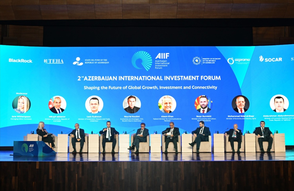Suriye, Bakü\'deki yatırım forumunda Azerbaycan ile iş konseyi kurulacağını duyurdu