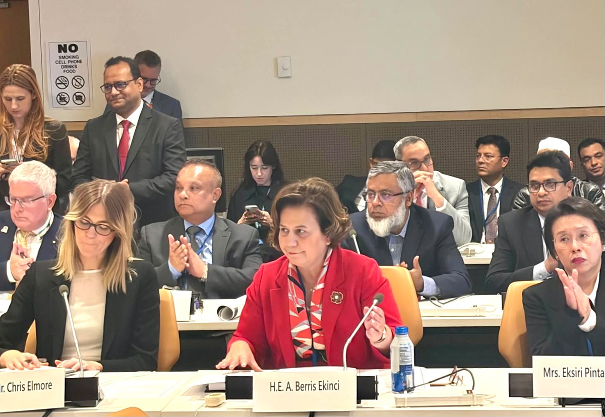 Berris Ekinci, BM 81. Genel Kurulu kapsamında Rohingya krizi etkinliğine katıldı
