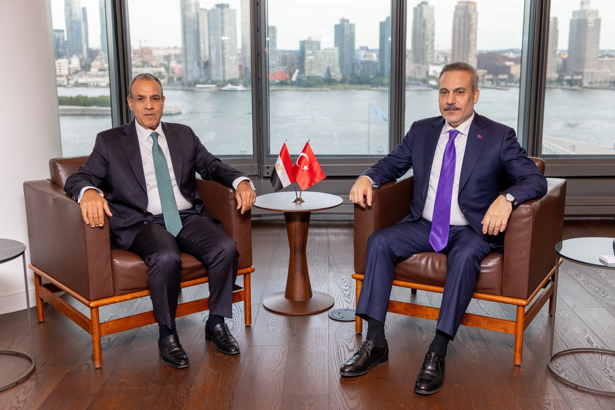 Dışişleri Bakanı Fidan, Mısırlı mevkidaşı Abdülati ile Türkevi\'nde görüştü