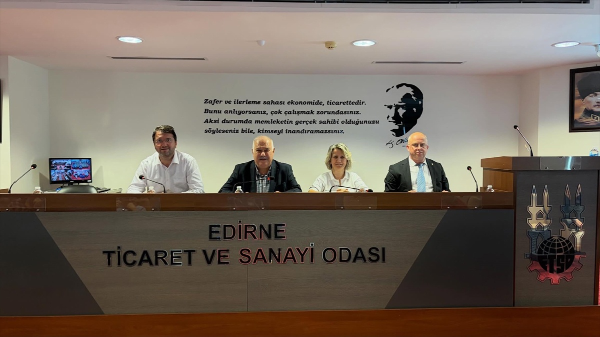 ETSO, 16 meslek grubuyla Edirne ekonomisinin sorunlarını ve çözüm önerilerini görüştü