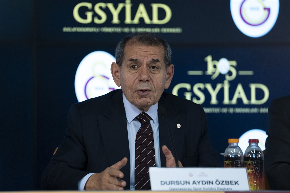 GS Başkanı Özbek, sponsorluk gelirlerini 110-120 milyon avroya çıkarmayı hedefliyor