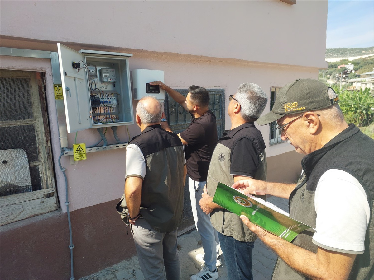 ORKÖY, Mersin\'de 89 haneye 14 milyon 240 bin liralık güneş enerjisi desteği sağladı