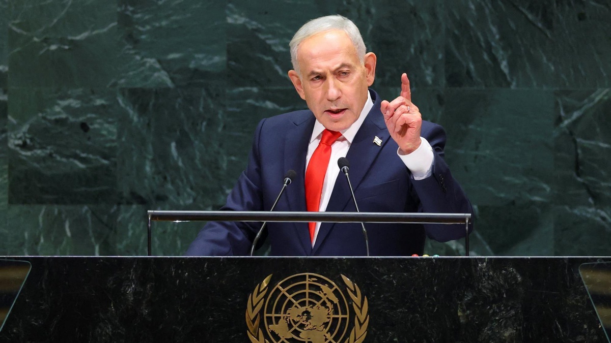 Netanyahu\'nun olaylı BM konuşmasında İngiltere, Fransa ve Erdoğan\'a tepki