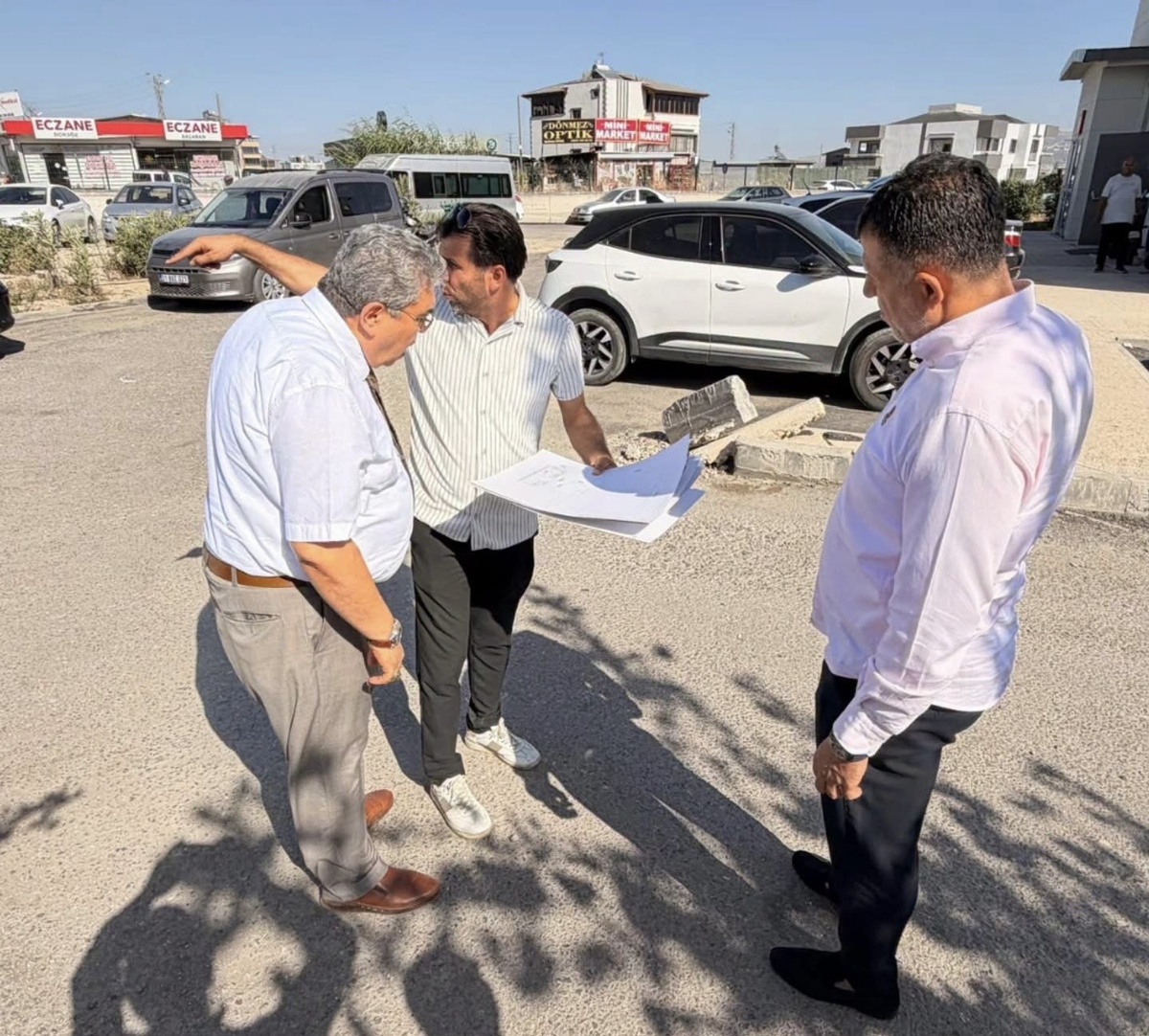 İl Sağlık Müdürü Sönmez, Hatay\'daki hastanede mescit projesi için inceleme yaptı